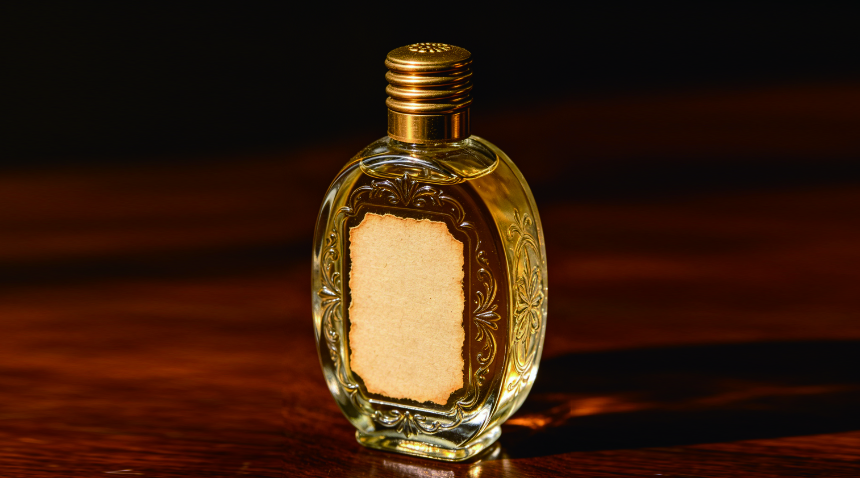 Frasco de perfume vintage