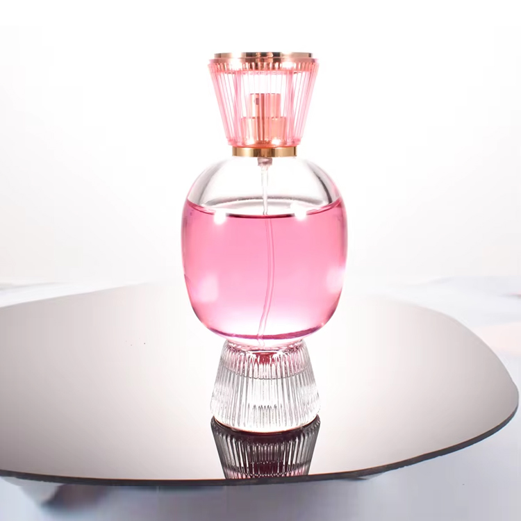 Novo design personalizado frascos de perfume em forma de doce frasco de perfume 100ml frasco de perfume de luxo com caixa para presentes