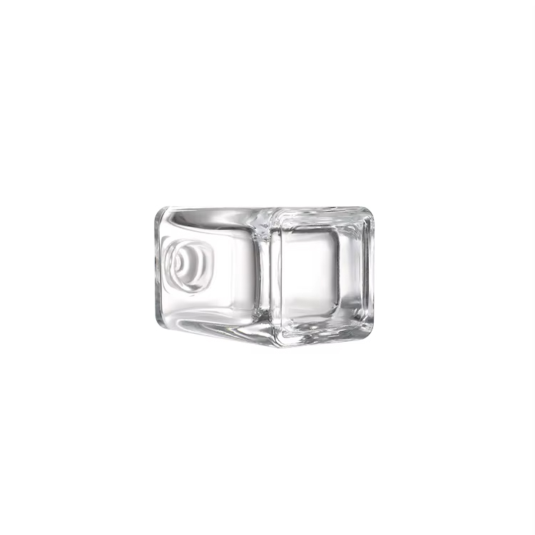 Fragrância Vintage Square Spray 30 Ml 50 Ml 100 Ml Garrafas de perfume de vidro vazias com tampa de madeira