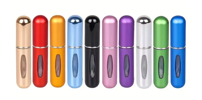 Frasco de perfume port&aacute;til