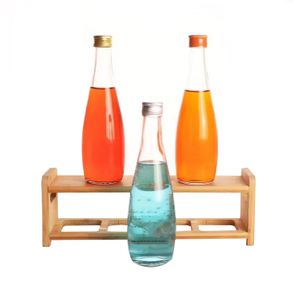 Garrafa de água mineral Garrafa de vidro Garrafa de bebidas Garrafa de suco de bétula 330ml 500ml