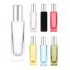 Garrafas de perfume de tamanho de viagem 30ml garrafas de spray de vidro transparente para perfume garrafas de perfume recarregáveis ​​de cor recipiente de óleo cosmético