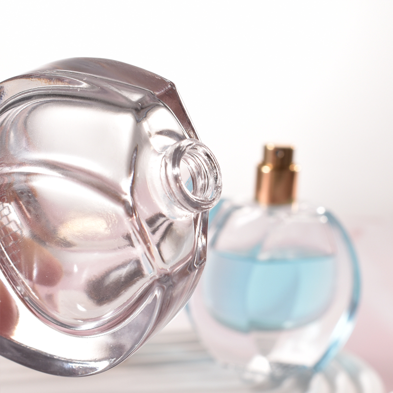 Atacado 30ml de vidro transparente baioneta periume spray frasco vazio vidro engrossado frascos de perfume cosméticos