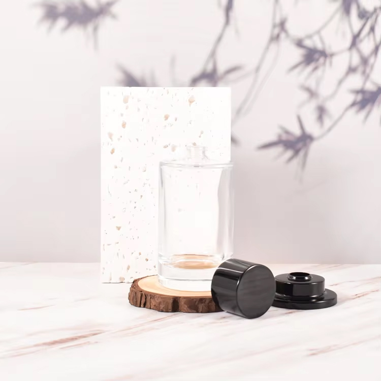 Embalagem de frasco de perfume OEM ODM 100ml com tampa magnética