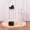 Frascos de vidro transparente para temperos 100ml Frasco de mistura de temperos 