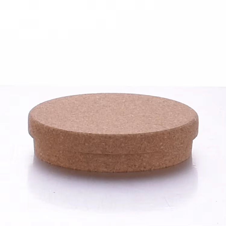 Tampa de cortiça para jarra de vela de tamanho personalizado