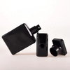 Novo design preto 30ml 50ml 100ml frasco de perfume de vidro 