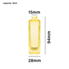 Garrafas de perfume de tamanho de viagem 30ml garrafas de spray de vidro transparente para perfume garrafas de perfume recarregáveis ​​de cor recipiente de óleo cosmético