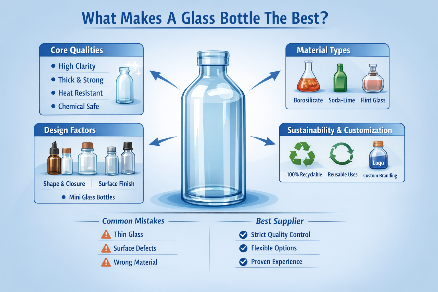 What Makes A Glass Bottle The Best O que torna uma garrafa de vidro a melhor