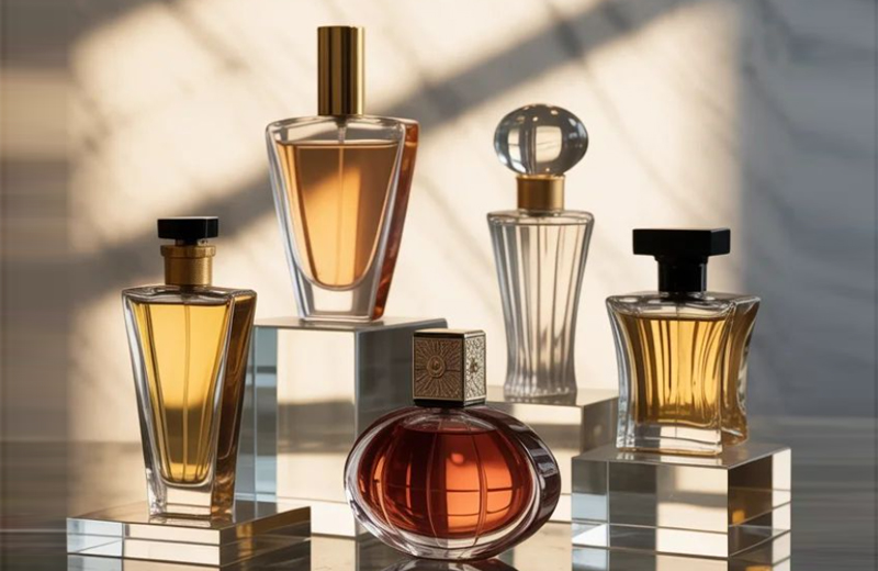 Qual é o tamanho normal de um frasco de perfume?