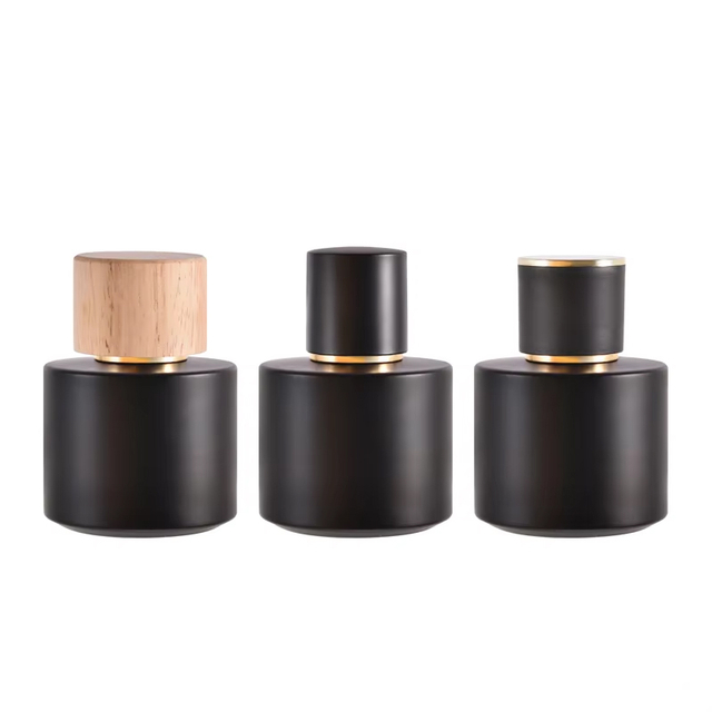  Frasco de perfume personalizado de luxo de 50ml com embalagem em caixa