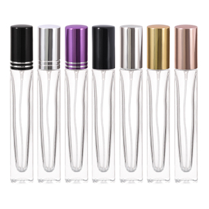 3ml 5ml 6ml 9ml 10ml 15ml 20ml Mini frasco de perfume quadrado para viagem Fabricante Fornecedor de fábrica 