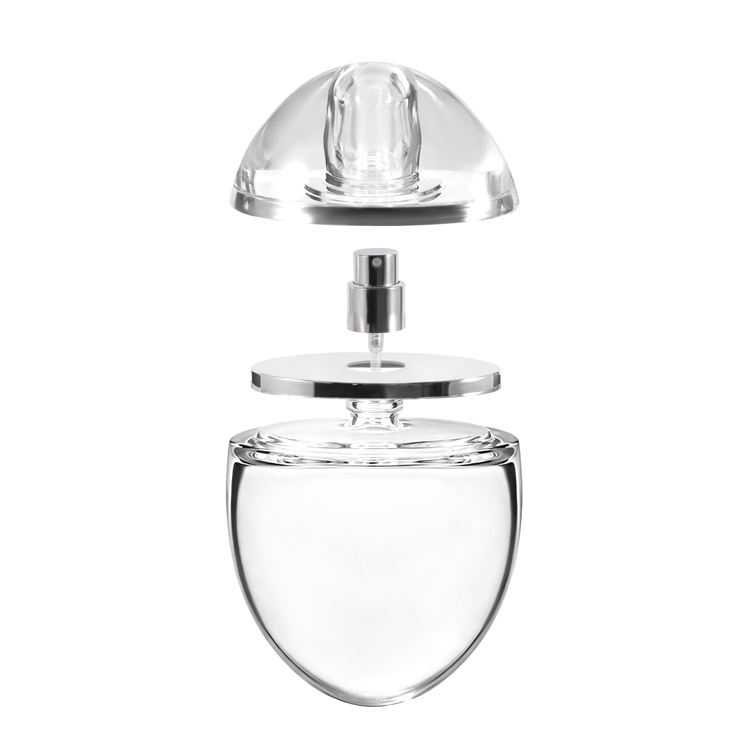 Frasco de perfume de viagem popular em forma de ovo comercial 100ml 