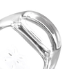 Frasco de perfume de vidro personalizado com tampa de cristal Fabricante de frasco de fragrância por atacado