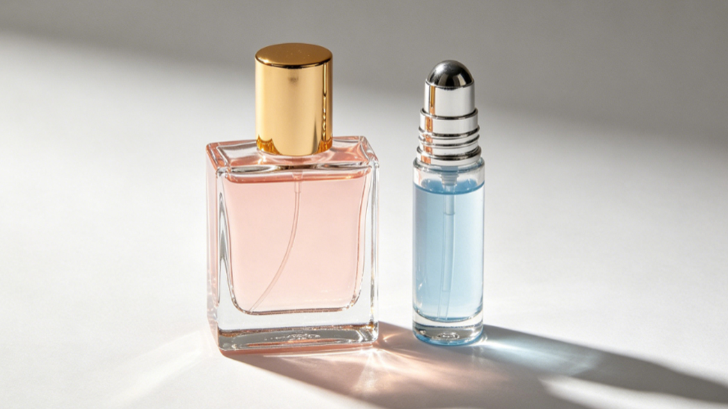 Frascos de perfume Rollerball Vs Spray no atacado: Qual solução de embalagem é melhor para sua marca de fragrância?